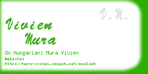 vivien mura business card